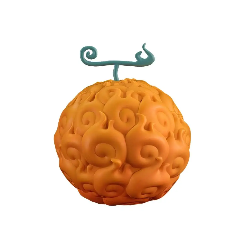 one piece flame-flame fruit money box