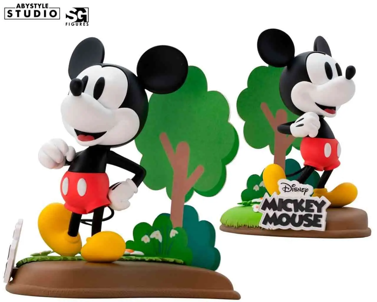 disney mickey mouse super figure collection 1/10 pvc statue