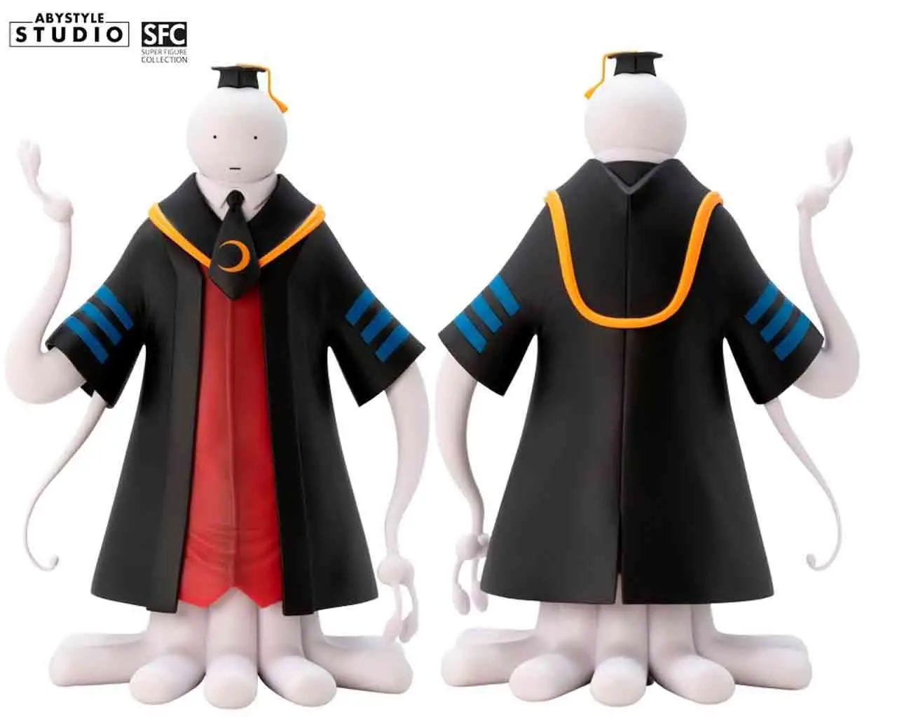 assassination classroom koro sensei white super figure collection 1/10 pvc statue