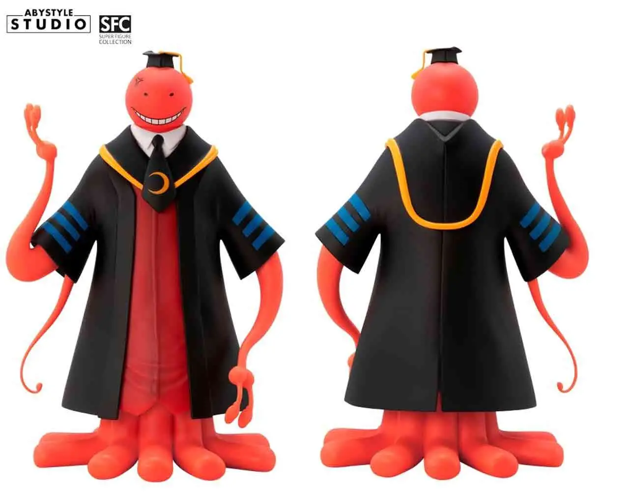assassination classroom koro sensei red super figure collection 1/10 pvc statue