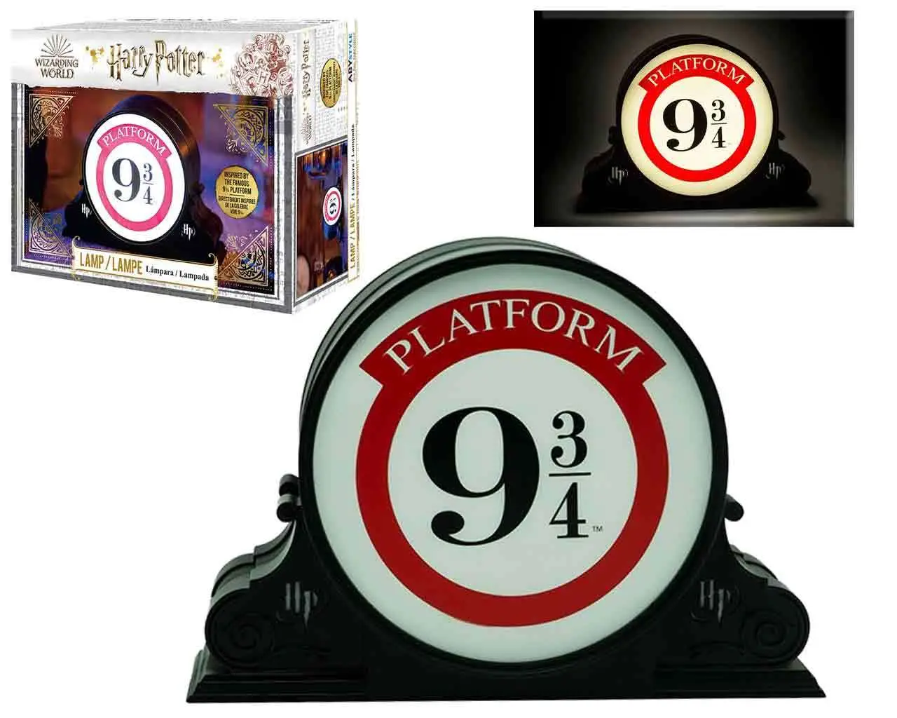 harry potter platform 9 3/4 lamp
