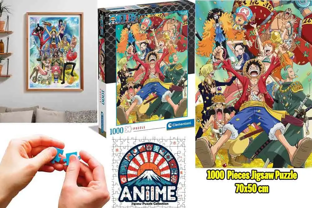anime puzzle collection - one piece: treasure - jigsaw puzzle 1000 pcs