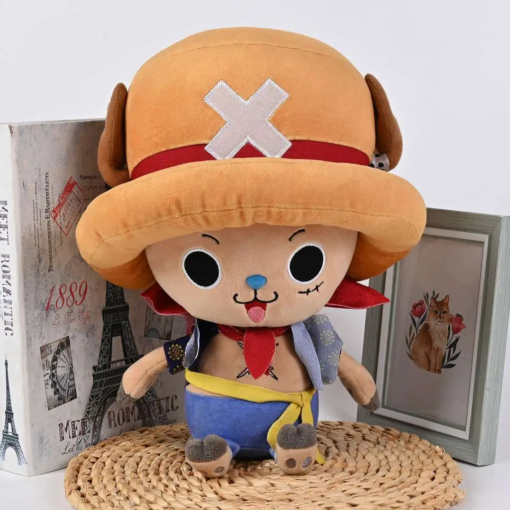 one piece chopper x ruffy peluche 25cm