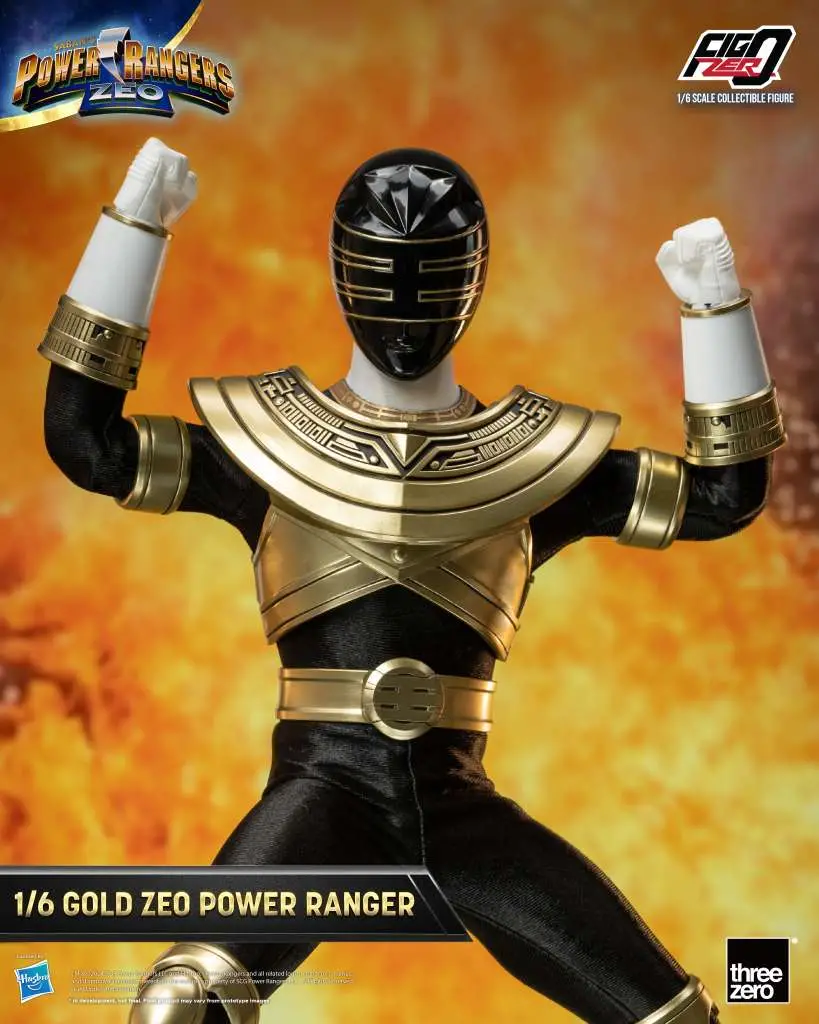 power rangers zeo ranger 1/6 figure