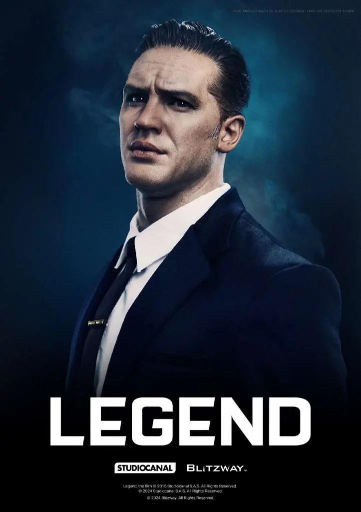 legend reginald reggie kray 1/4 superb scale statue