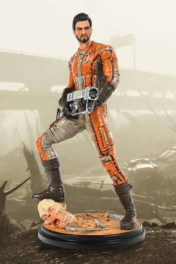 fallout paladin danse statue