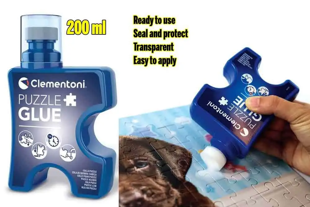 jigsaw puzzle glue