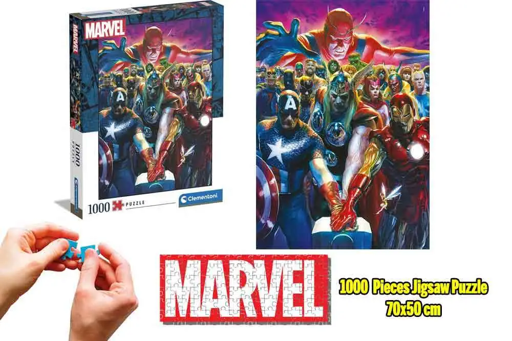 marvel avengers: the oath - jigsaw puzzle 1000 pcs