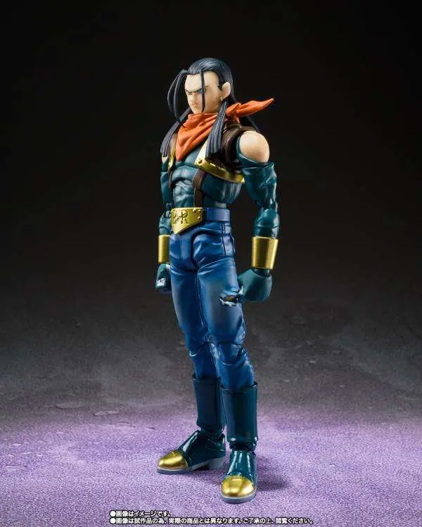dragonball gt super android 17 shf