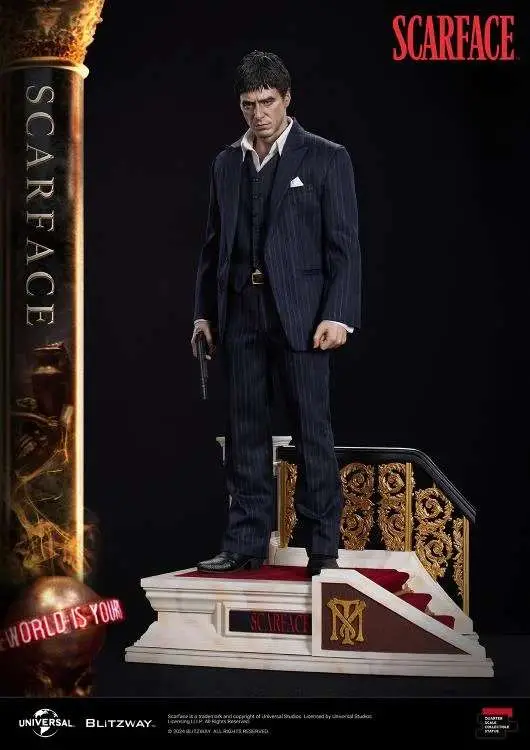 scarface 1/4 superb scale statue