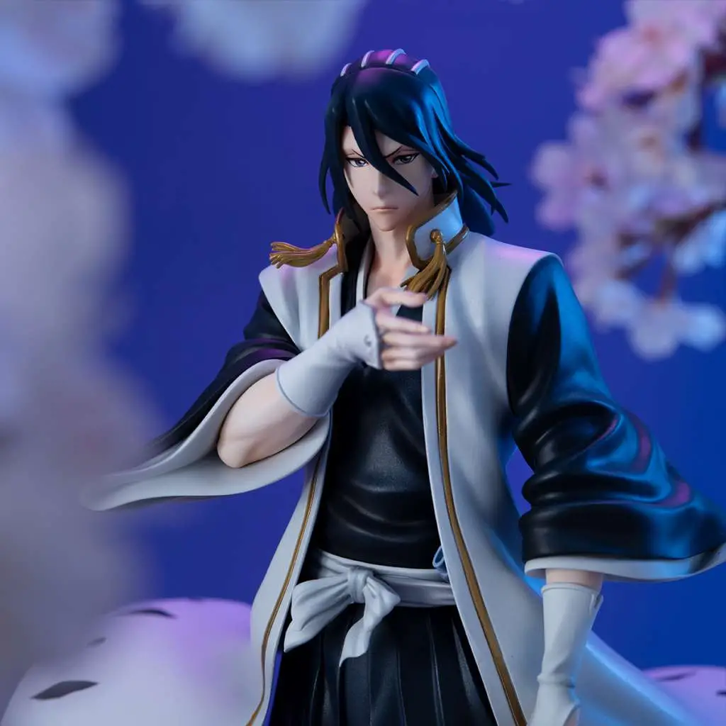 bleach 1000y blood war byakuya kuchiki gem statue