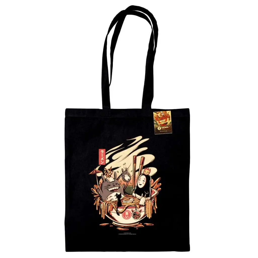 ilustrata ramen pool party tote bag