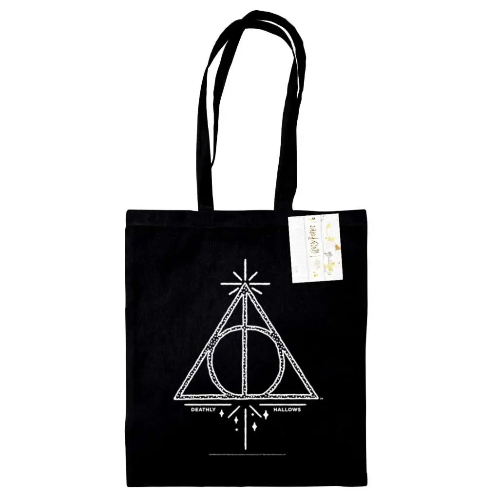 harry potter deathly hallows tote bag
