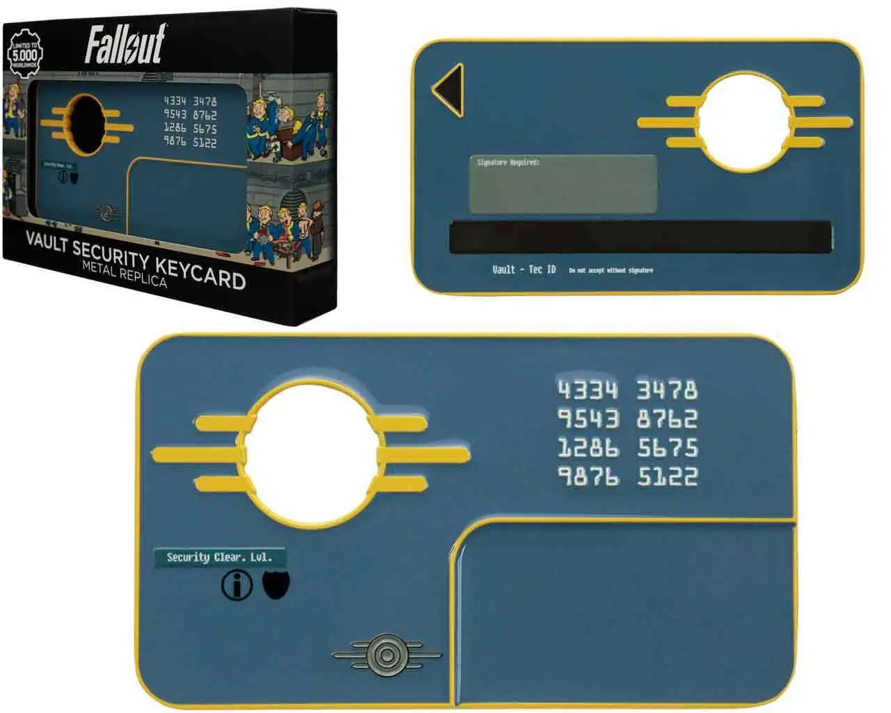 fallout vault security keycard replica