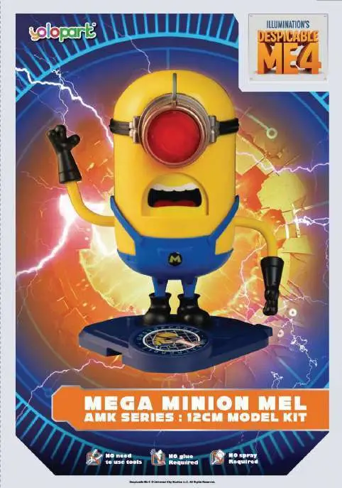 despicable me 4 amk supermel model kit