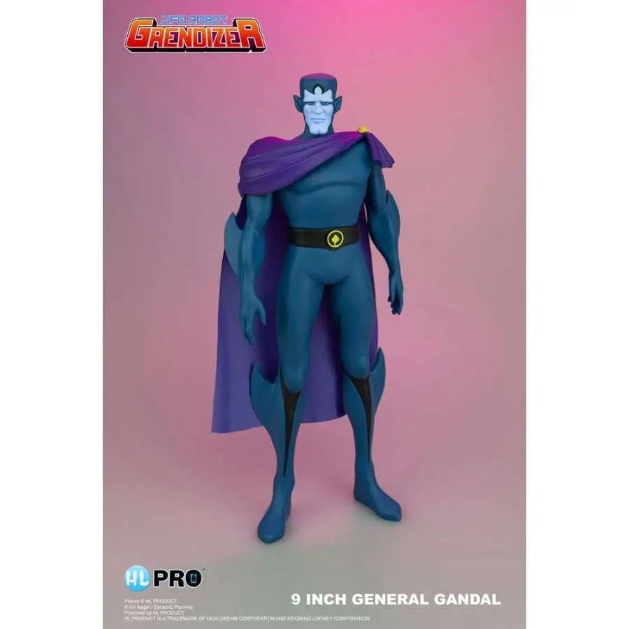 ufo robot goldrake  general gandal  pvc statue