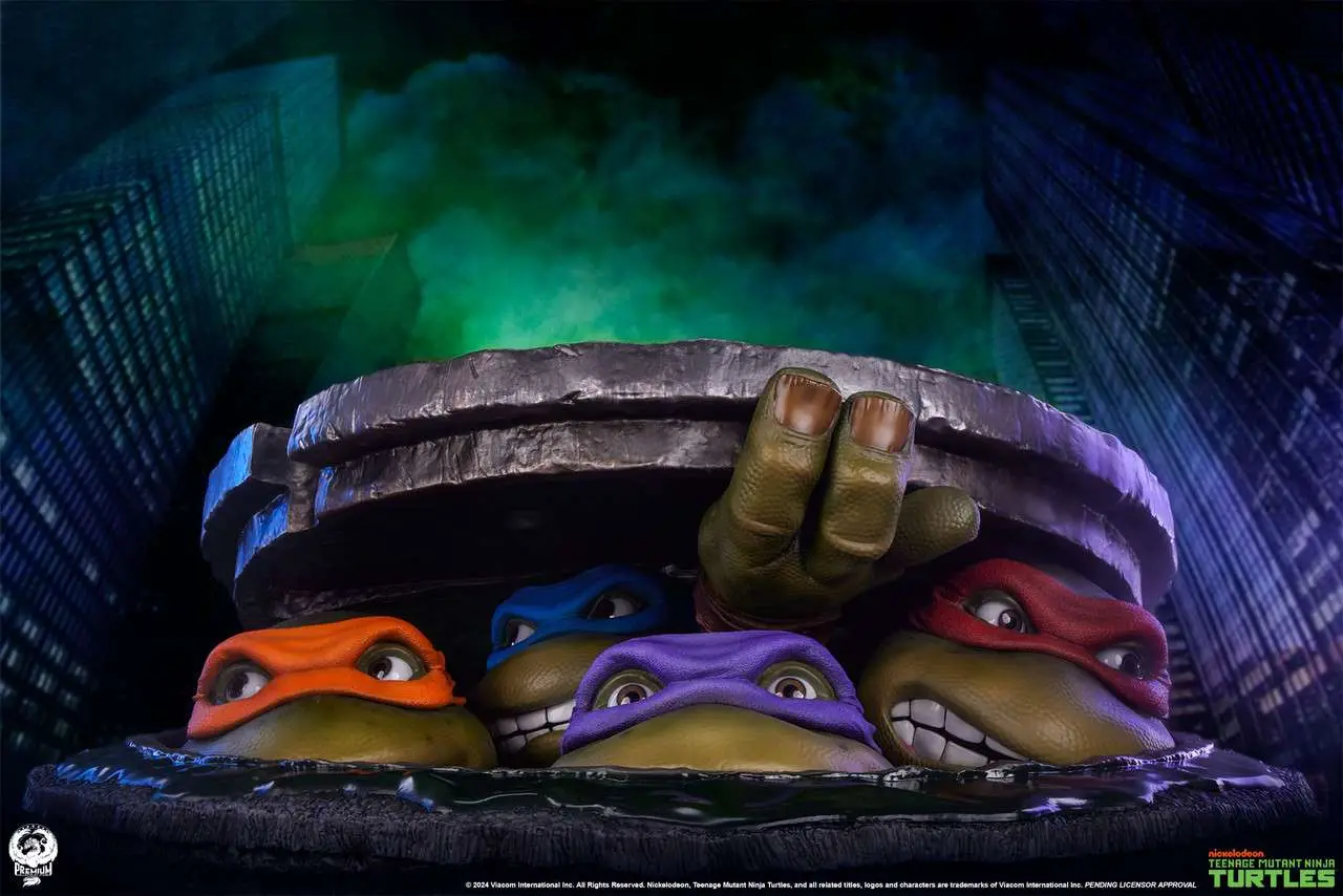 tmnt underground  1:1 scale diorama
