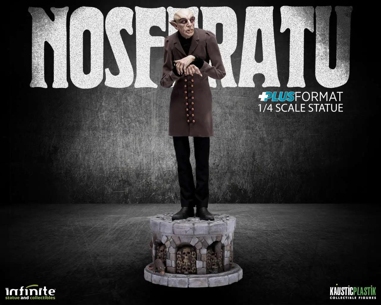 nosferatu plus format 1/4 scale statue