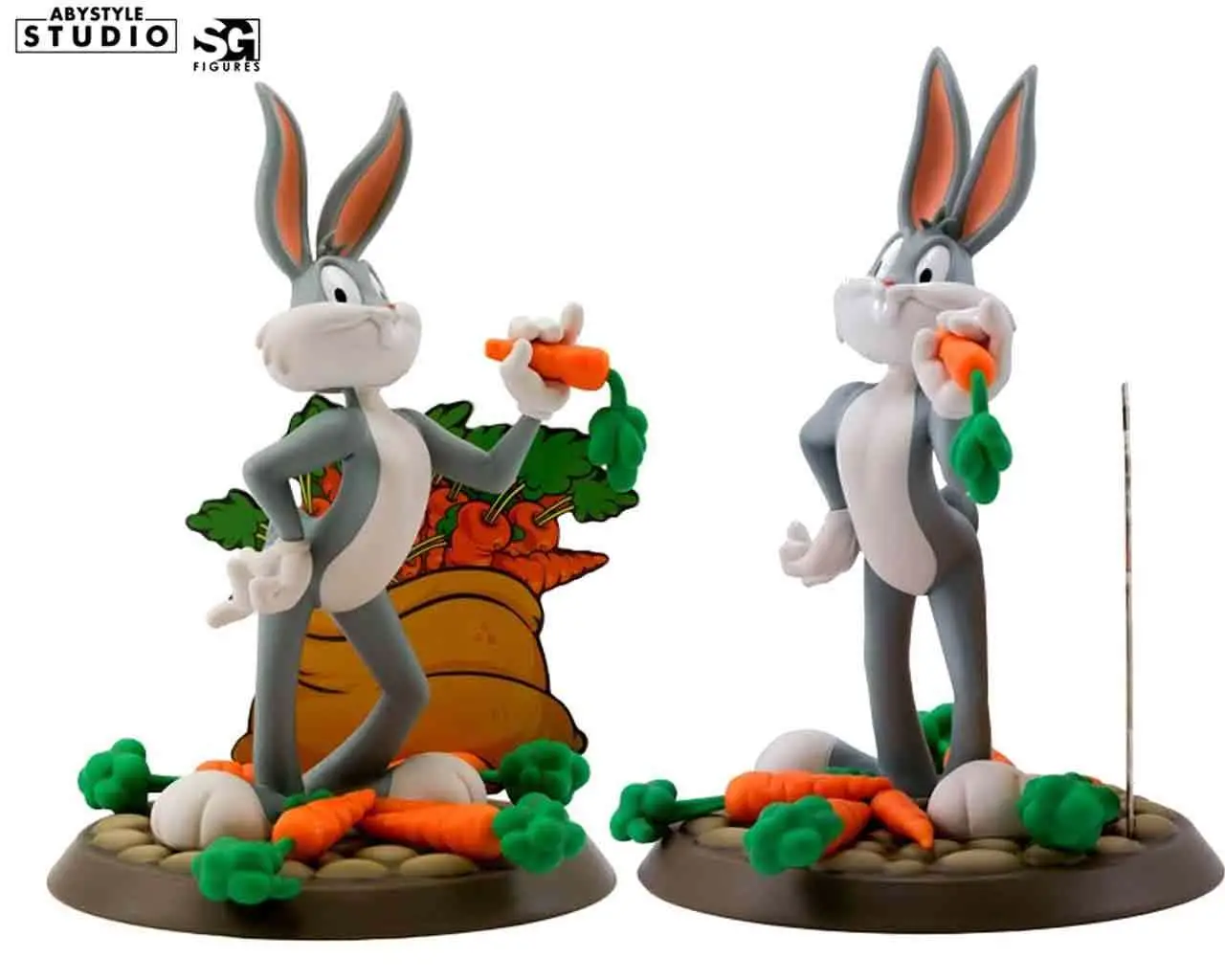 looney tunes bugs bunny super figure collection 1/10 pvc statue