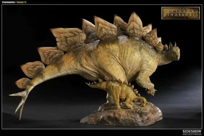 stegosaurus maquette