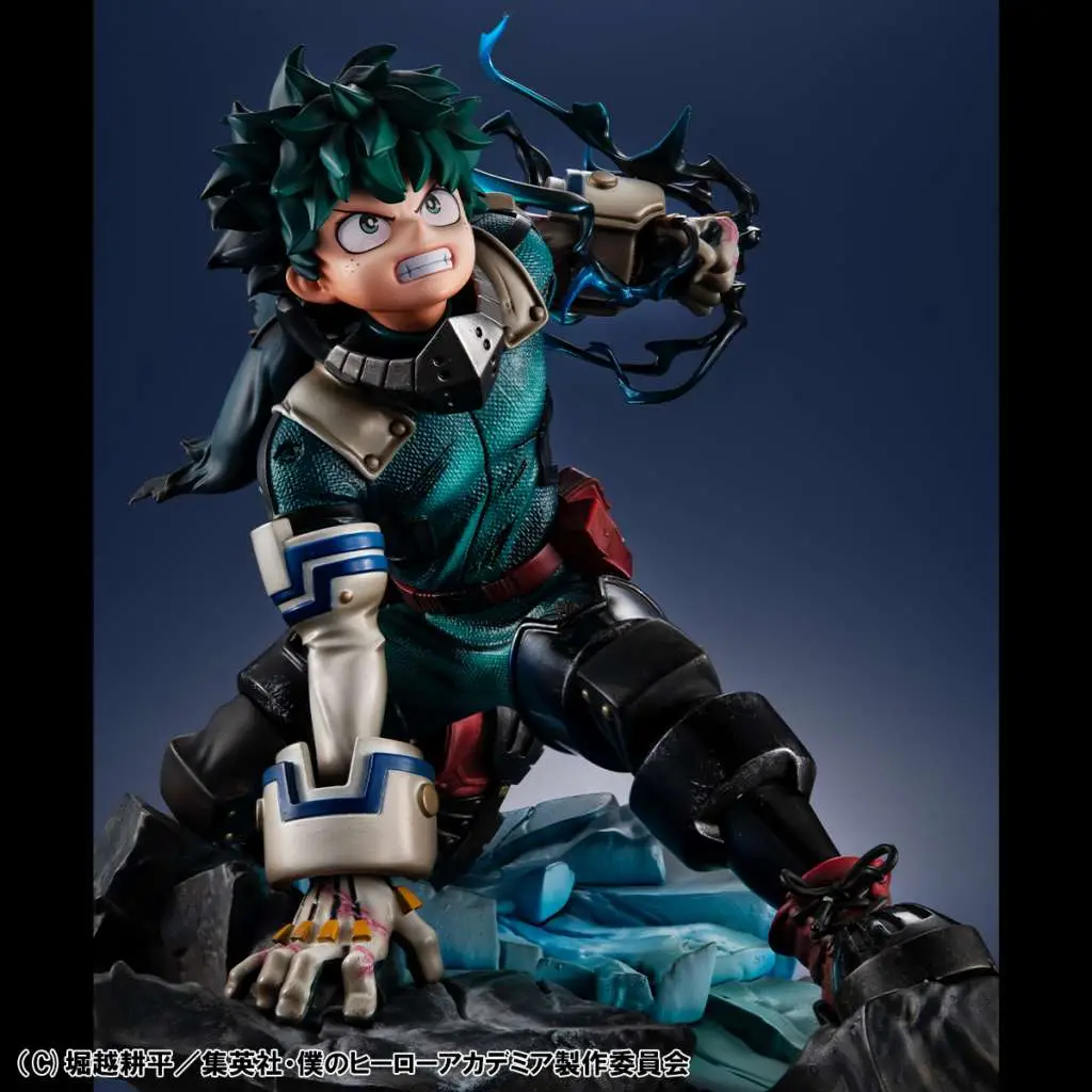 my hero academia izuku midoriya lucrea statue