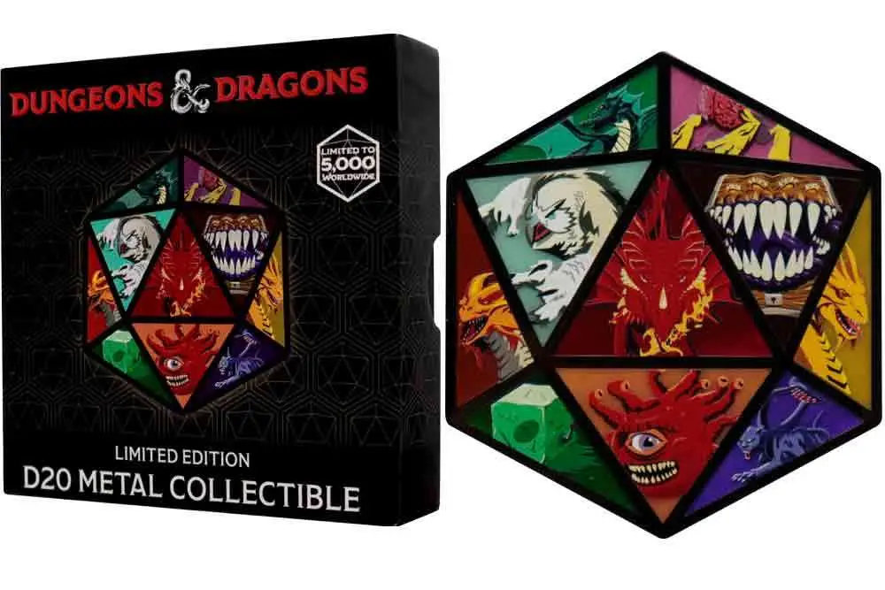 dungeons & dragons - d20 medallion