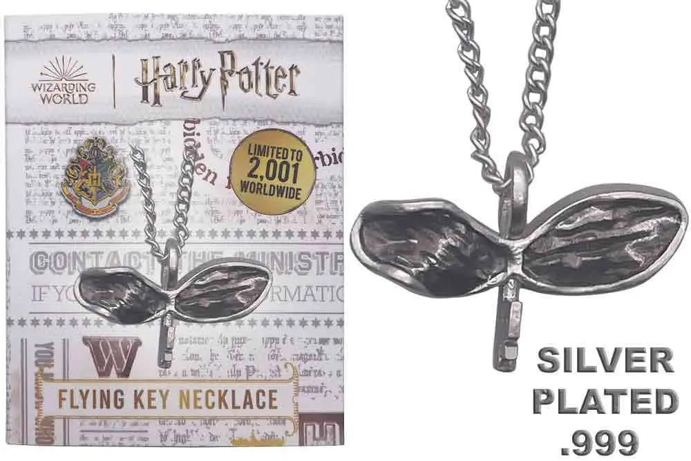 harry potter - flying key - necklace