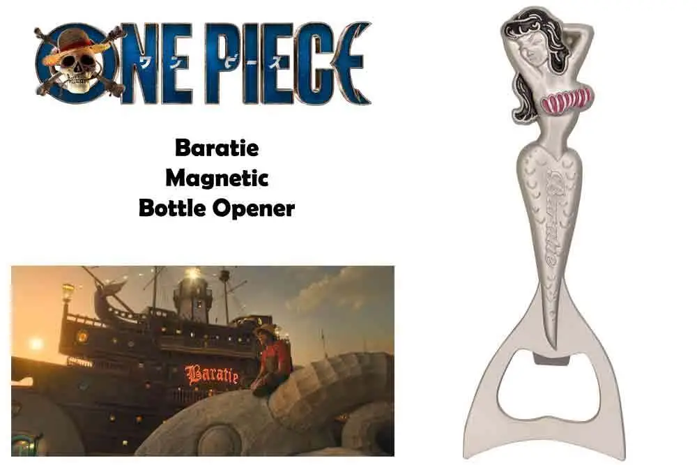 one piece -  baratie - mermaid bottle opener