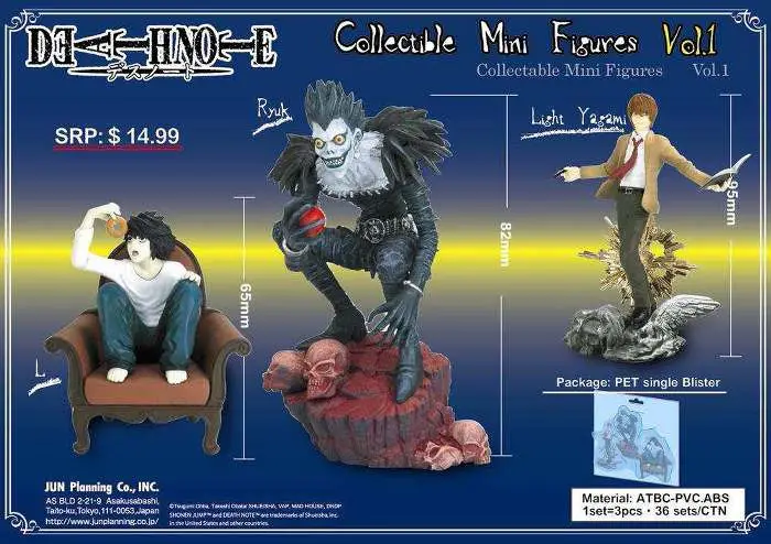 death note coll mini fig box set #1