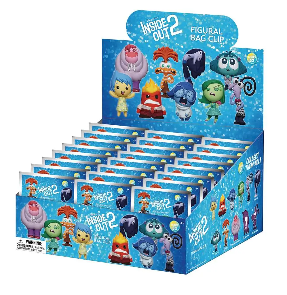 disney inside out s.2 bag clip blind box display(24)