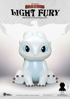 How To Train Your Dragon Light Fury Series Vinyl Money Bank