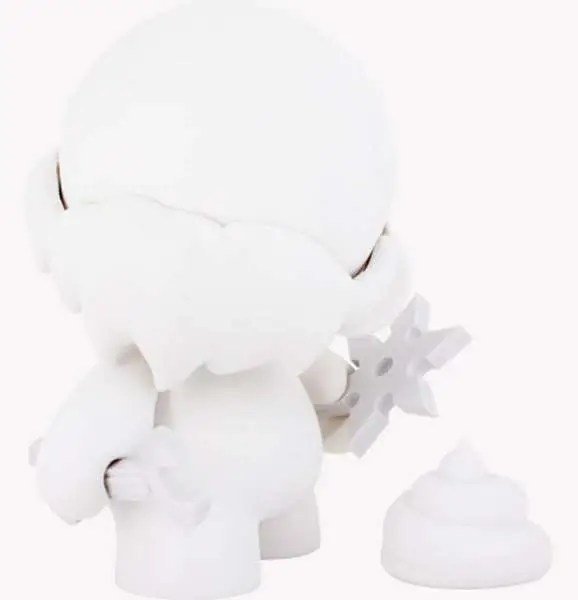 munnyworld 7" s.4 white figure