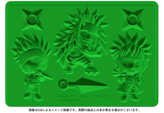 naruto silicone tray kakashi