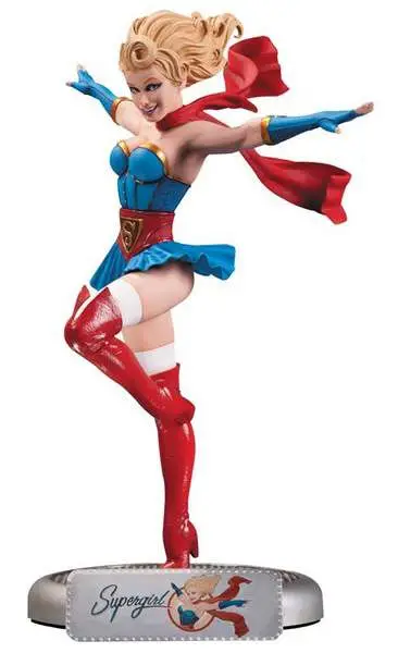 dc comics bombshells supergirl statue