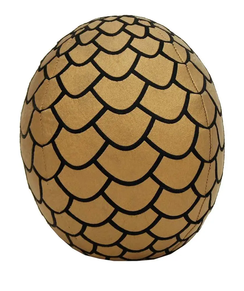 game of thrones dragon egg gold plush