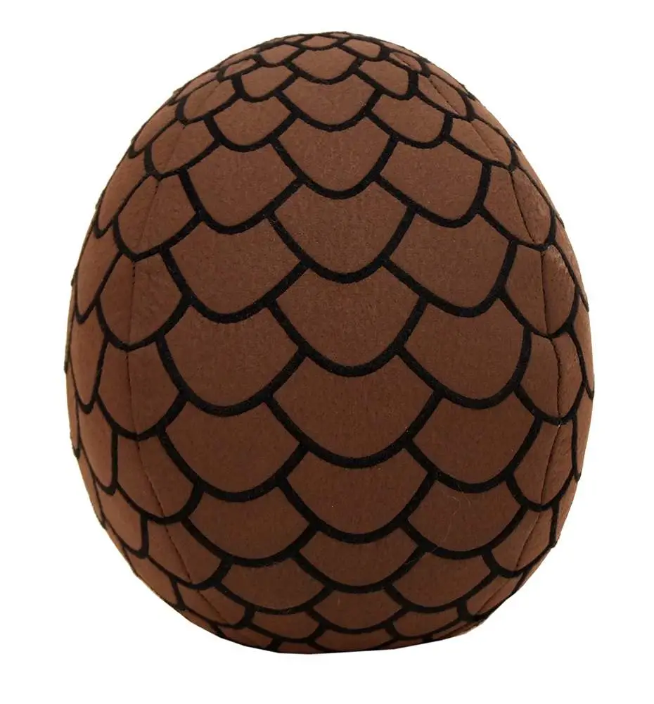 game of thrones dragon egg brown plush