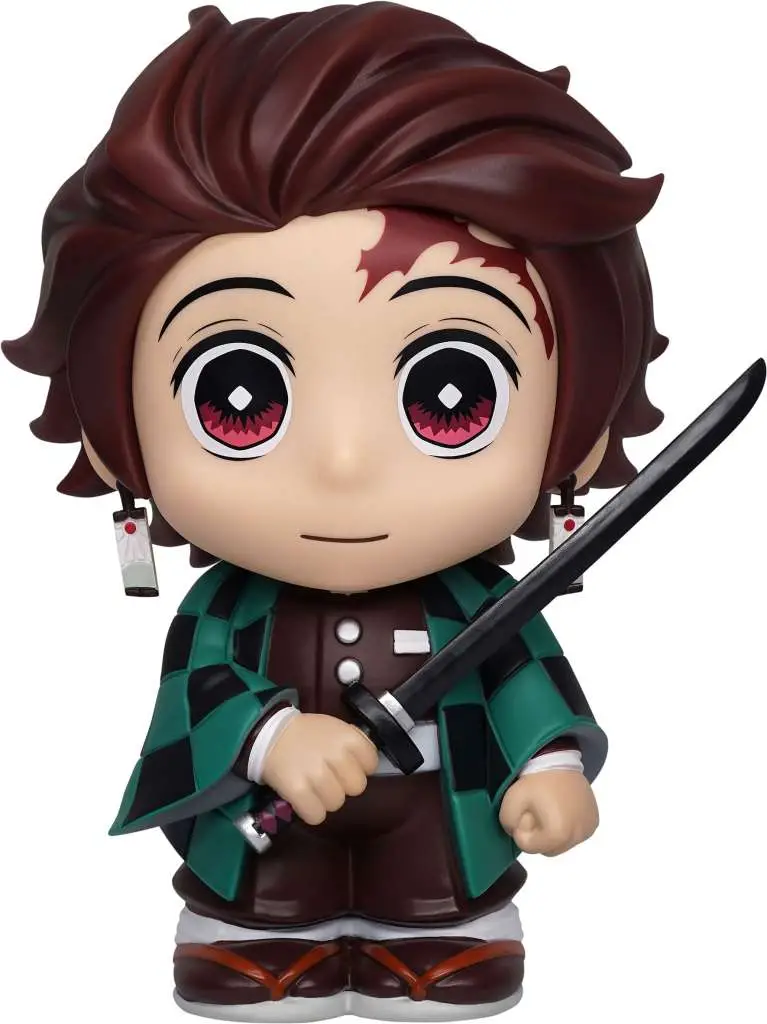demon slayer tanjiro figural pvc bank