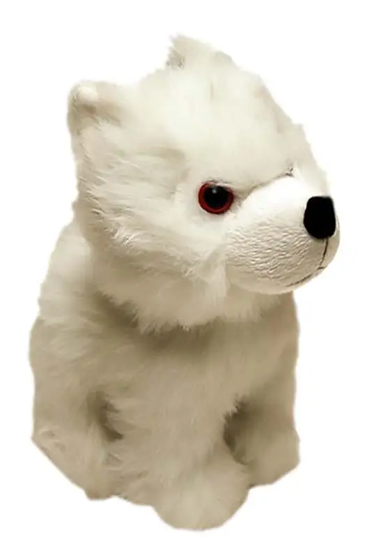 game of thrones direwolf cub ghost plush