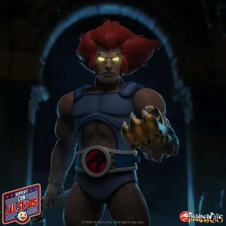 thundercats ultimates! lion-o led eyes figure