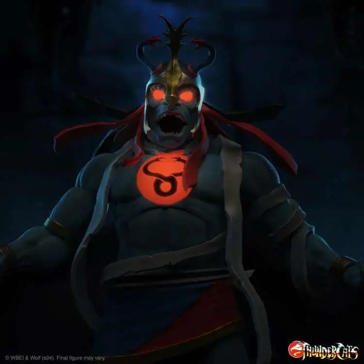 thundercats ultimates! mumm-ra led eyes figure