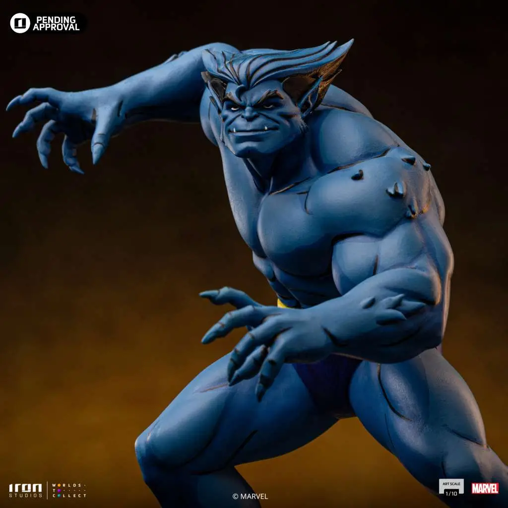 x-men '97 beast  1/10 statue