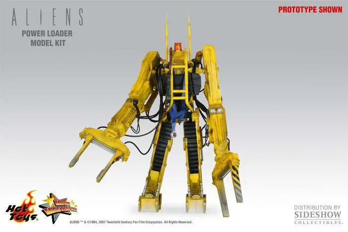 aliens power loader diorama