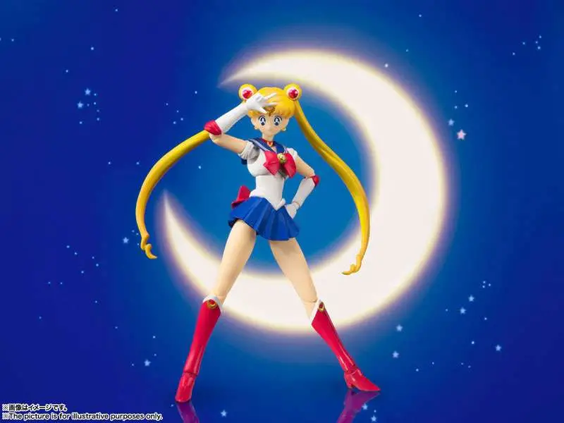 sailor moon animation color rerun shf