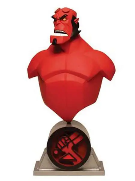 hellboy animated bust
