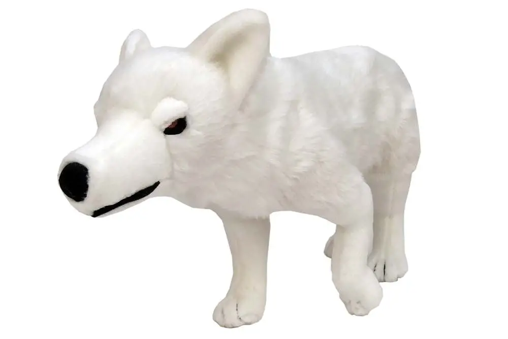 game of thrones direwolf ghost plush