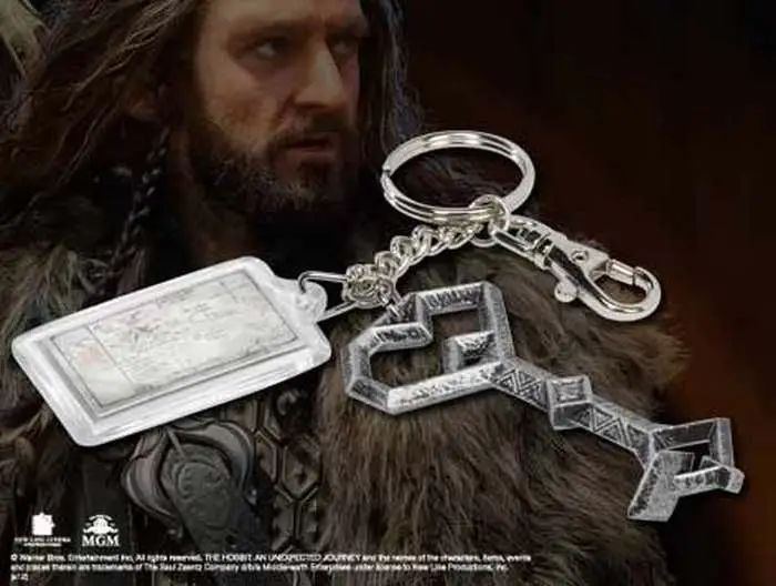 hobbit thorin key keychain
