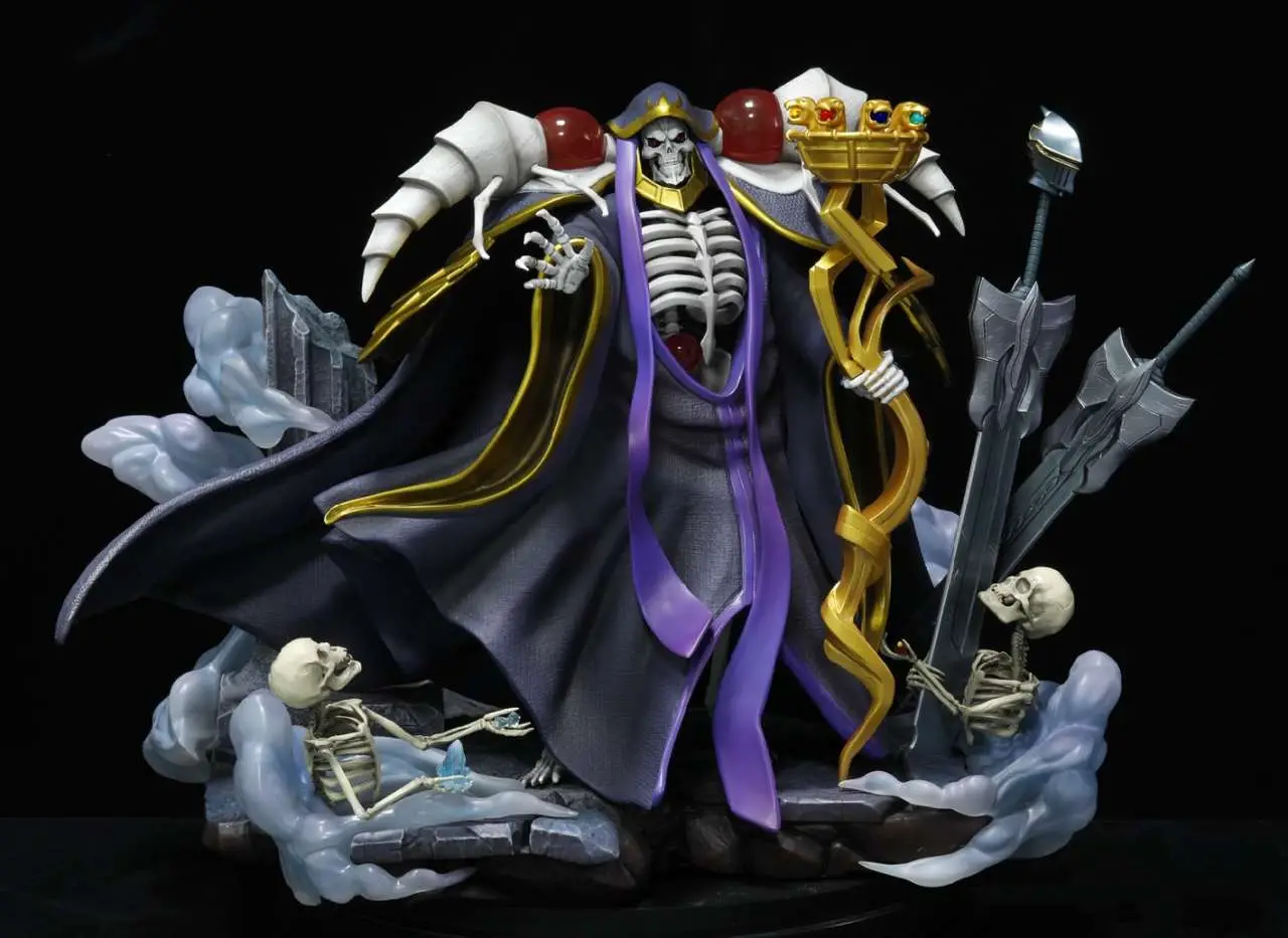 overlord ainz ooal gown statue