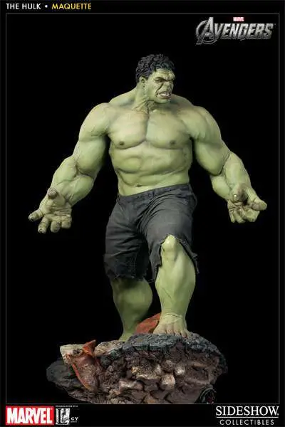 avengers hulk maquette