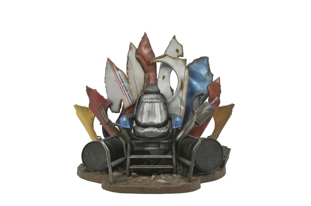 tmnt 2 secret of ooze shredder throne diorama