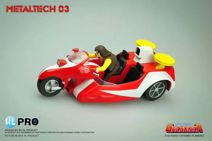 goldrake metaltech 03 duke fleeds buggy